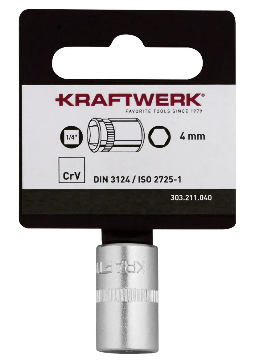 hänger 1/4" steckschlüsseleinsatz 13 mm basic 302.211.130